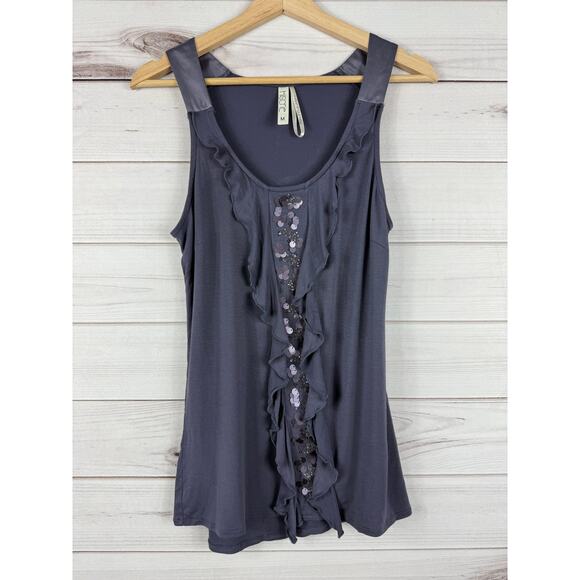 Kische Tops - Women's‎ Kische Sequin Tank Top Blouse Size Medium